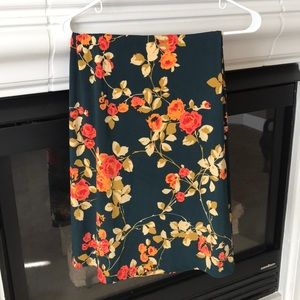 Lularoe Maxi skirt, floral